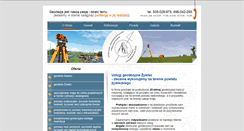 Desktop Screenshot of geodezja-marszalek.pl